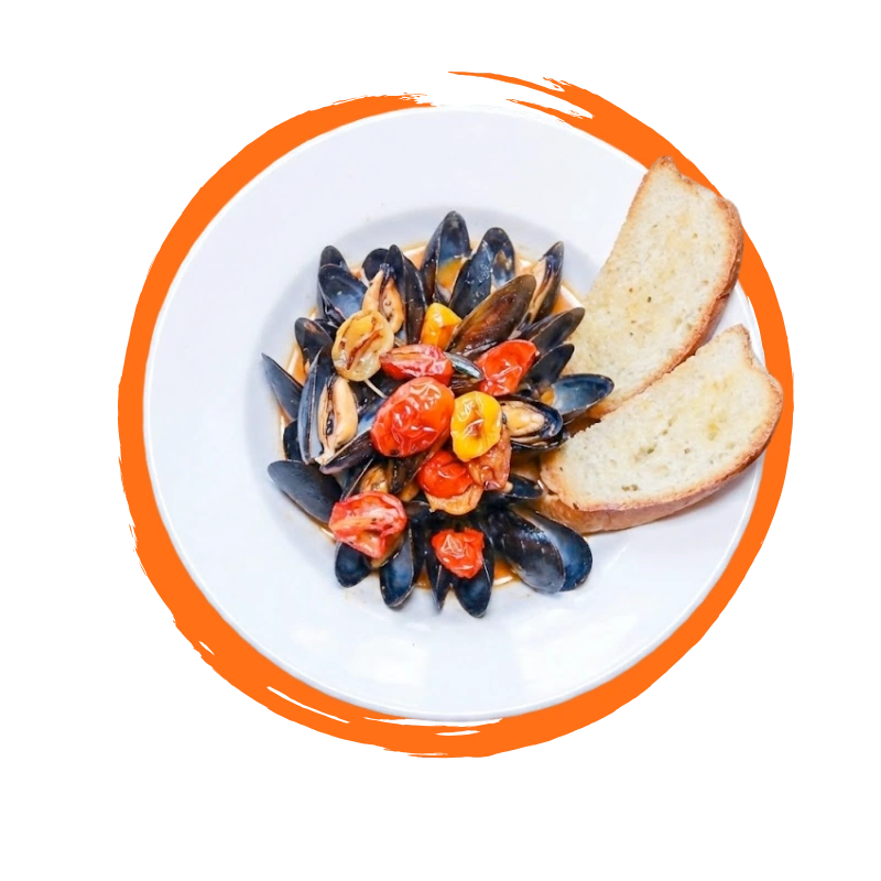 7 Mussels alla Tarantina