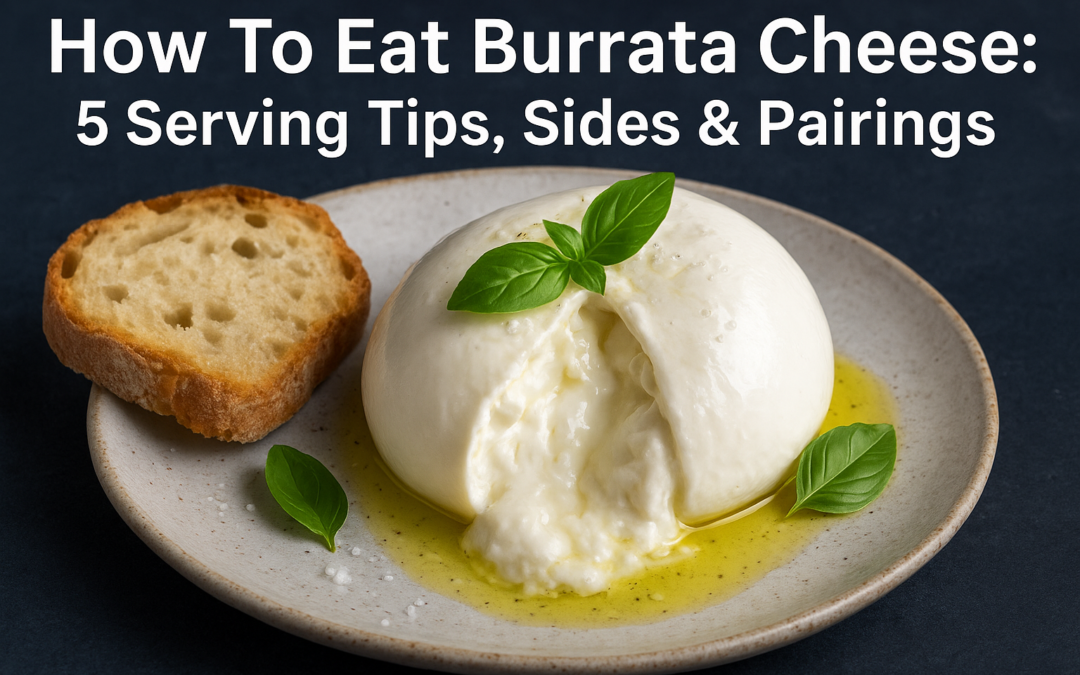 How To Eat Burrata Cheese: 5 Serving Tips, Sides & Pairings