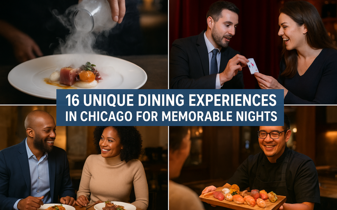 16 Unique Dining Experiences In Chicago For Memorable Nights