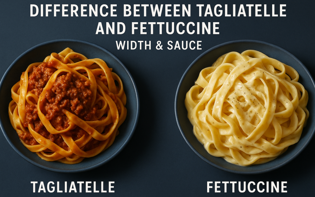 Difference Between Tagliatelle And Fettuccine: Width & Sauce