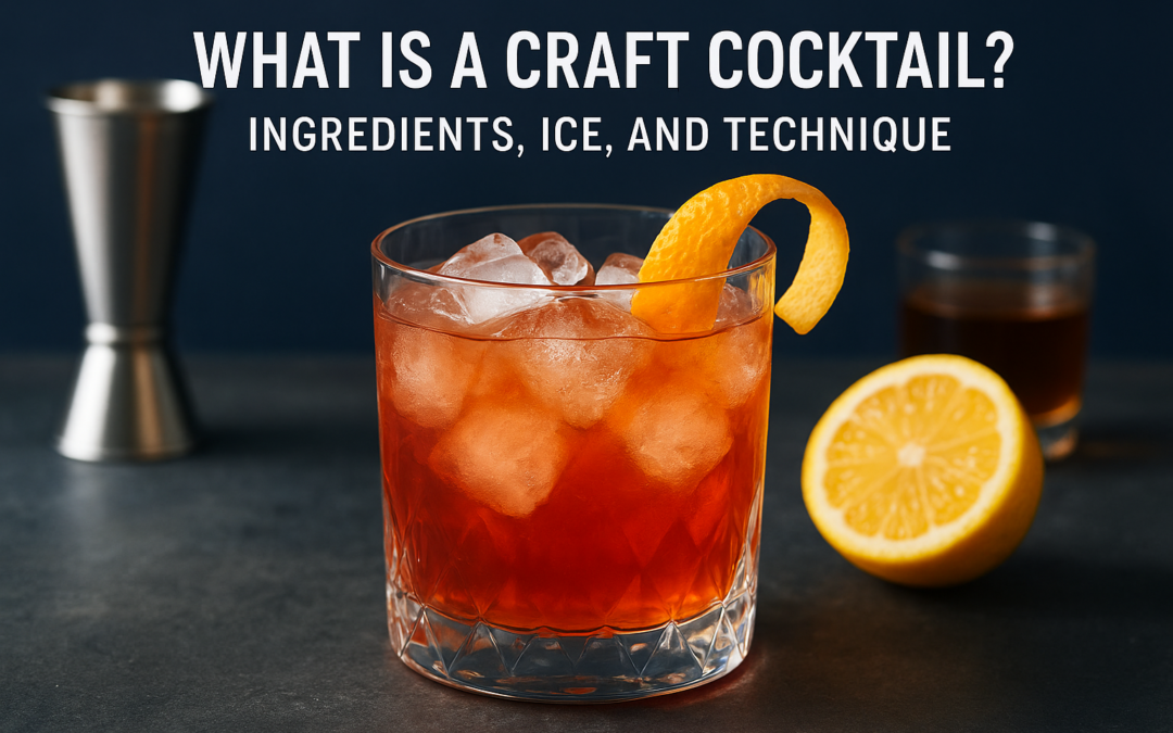 What Is A Craft Cocktail? Ingredients, Ice, And Technique