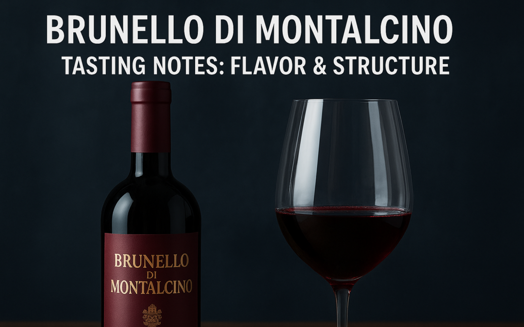Brunello Di Montalcino Tasting Notes: Flavor & Structure