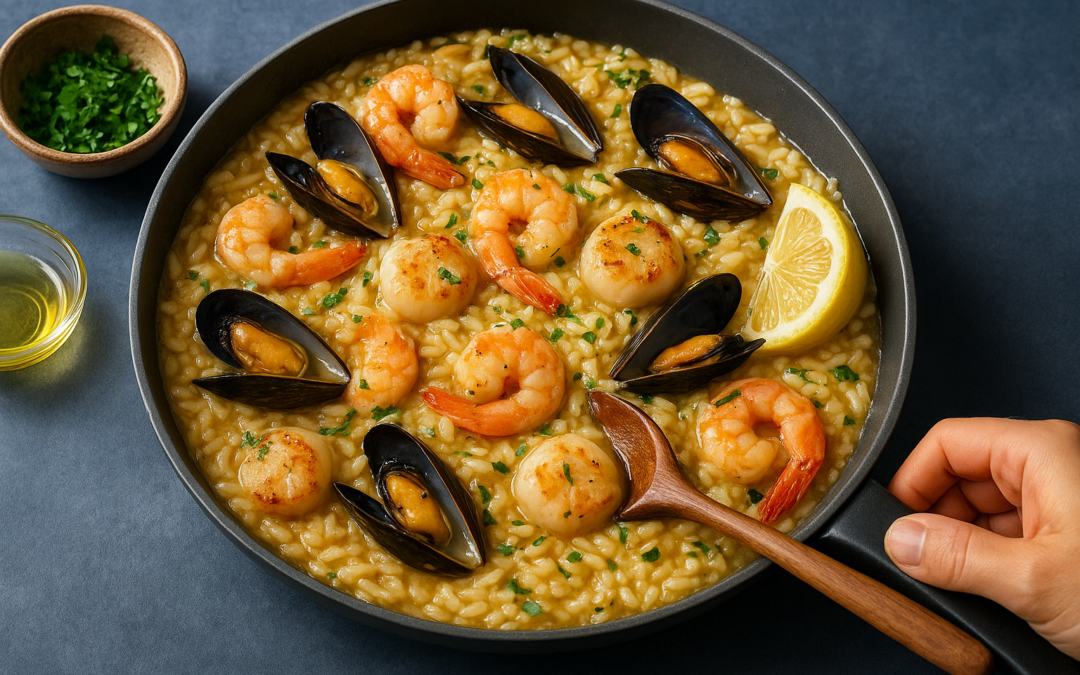 How To Cook Seafood Risotto: Creamy No-Stress Method At Home