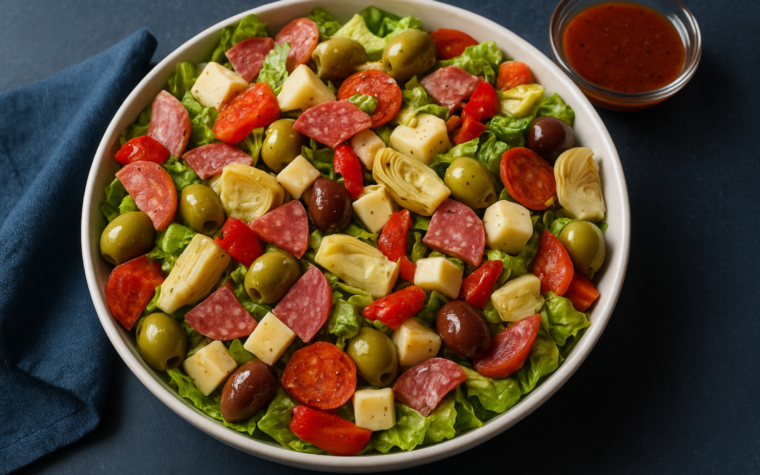 Antipasto Salad Recipe: Classic Italian With Easy Vinaigrette
