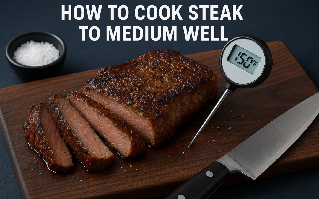 How To Cook Steak To Medium Well: Temps, Times & Tips