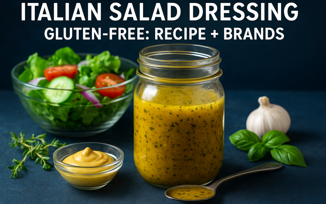 Italian Salad Dressing Gluten Free: Recipe + Brands
