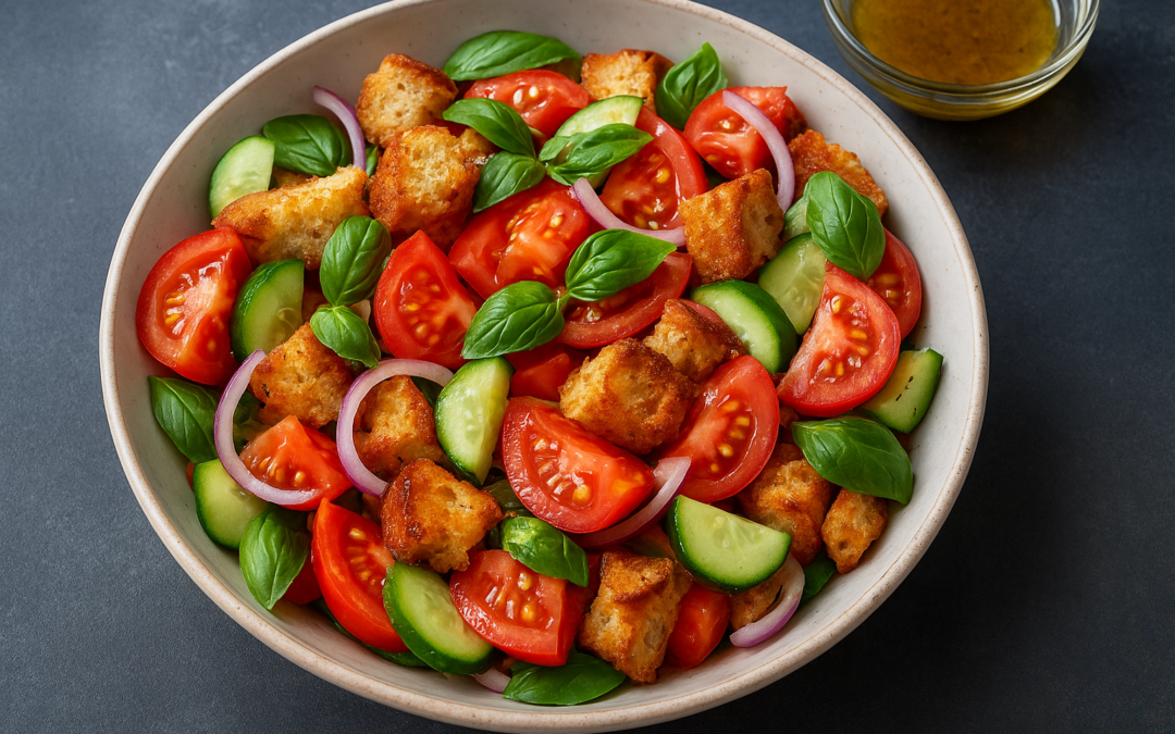 Panzanella Salad Recipe: Crunchy Bread, Juicy Tomatoes