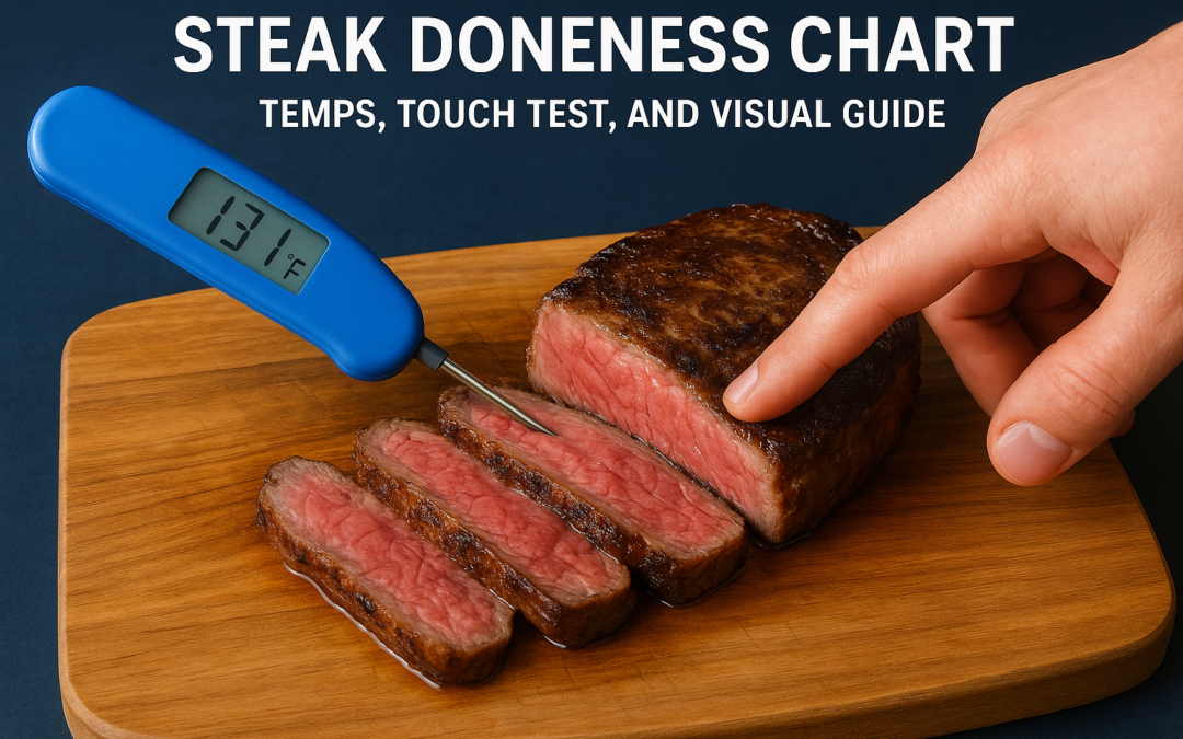 Steak Doneness Chart: Temps, Touch Test, And Visual Guide