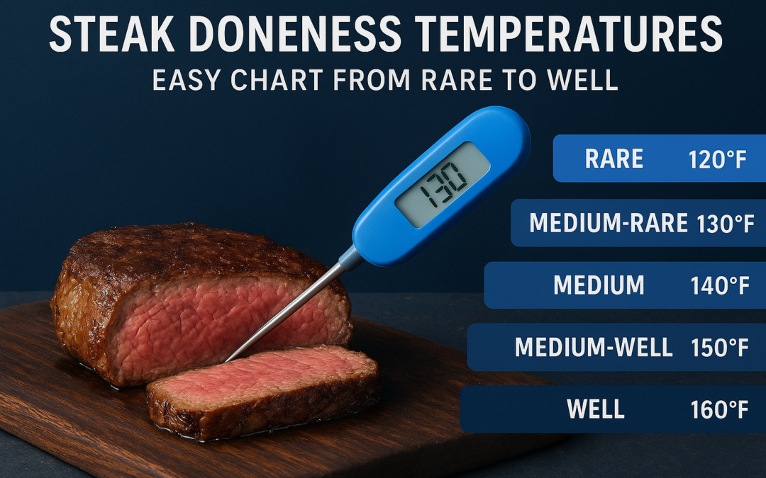 Steak Doneness Temperatures: Easy Chart From Rare To Well