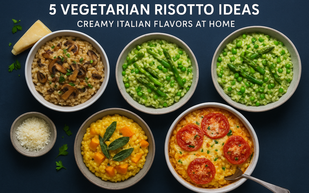 5 Vegetarian Risotto Ideas: Creamy Italian Flavors At Home