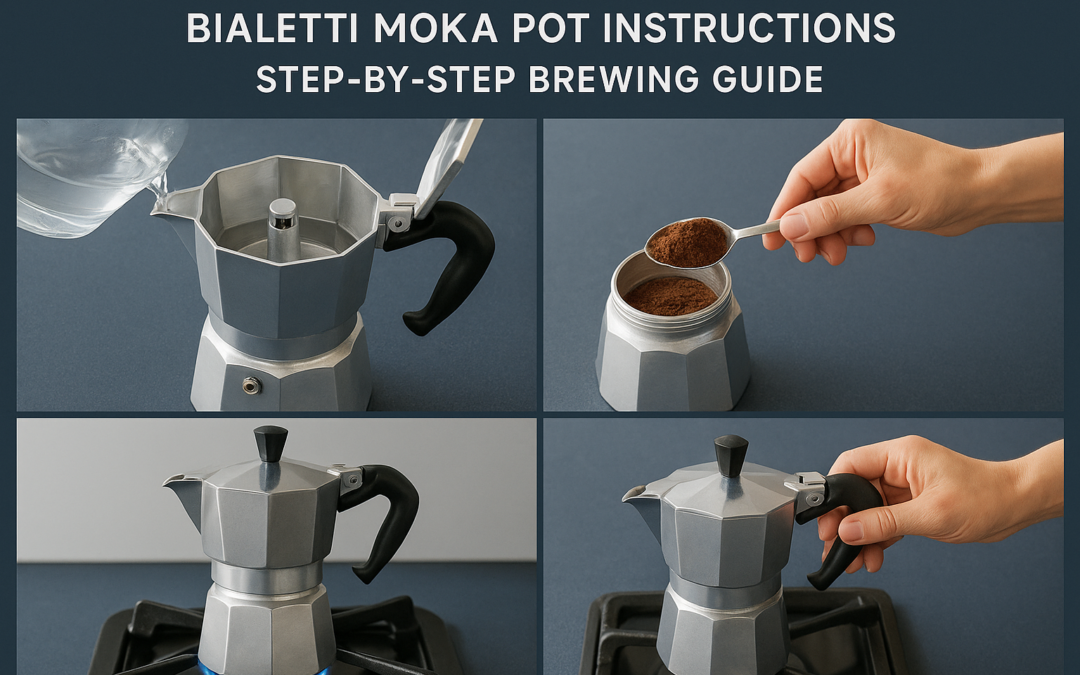 Bialetti Moka Pot Instructions: Step-by-Step Brewing Guide