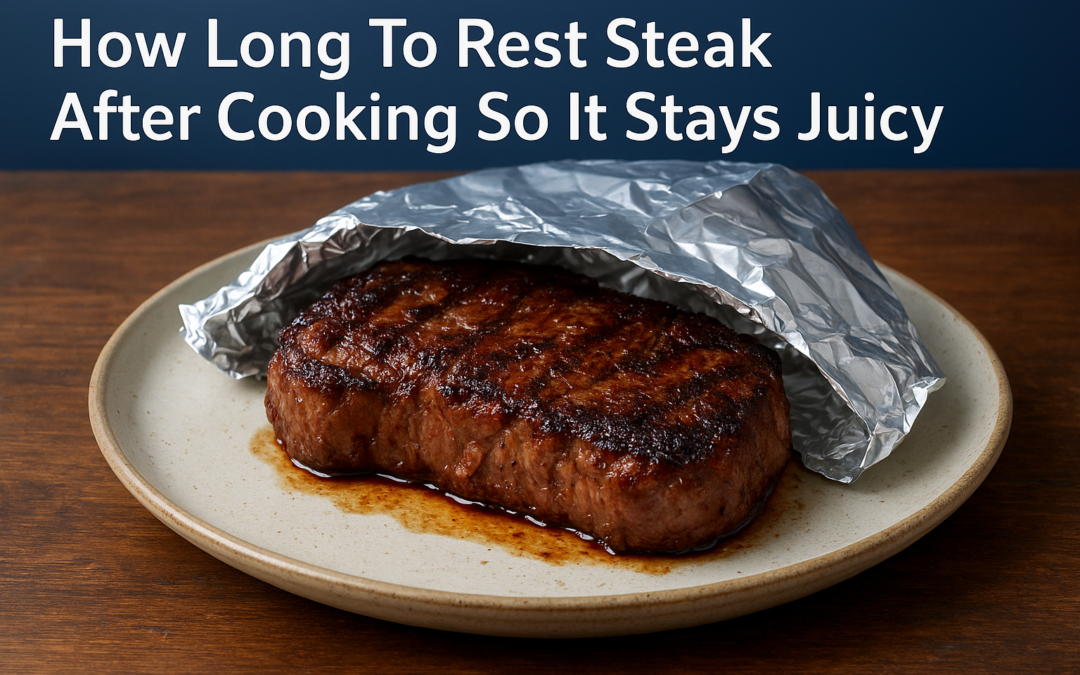 How Long To Rest Steak After Cooking So It Stays Juicy