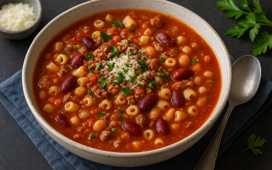 How To Make Pasta E Fagioli Soup: Easy Olive Garden Copycat