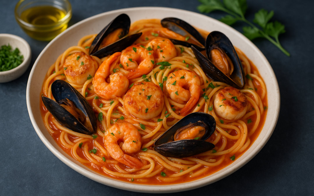 Seafood Pasta: How To Make Seafood Pasta In 30 Minutes