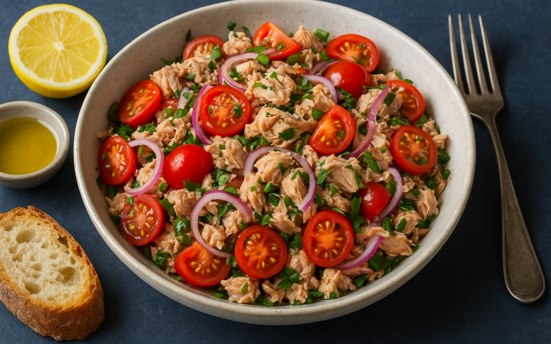 Italian Tuna Salad Recipe: Quick No-Mayo Olive Oil & Lemon