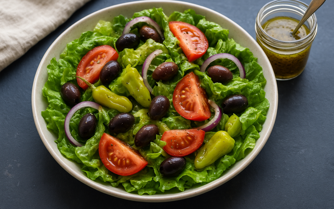 Traditional Italian Salad Recipe: Classic Vinaigrette
