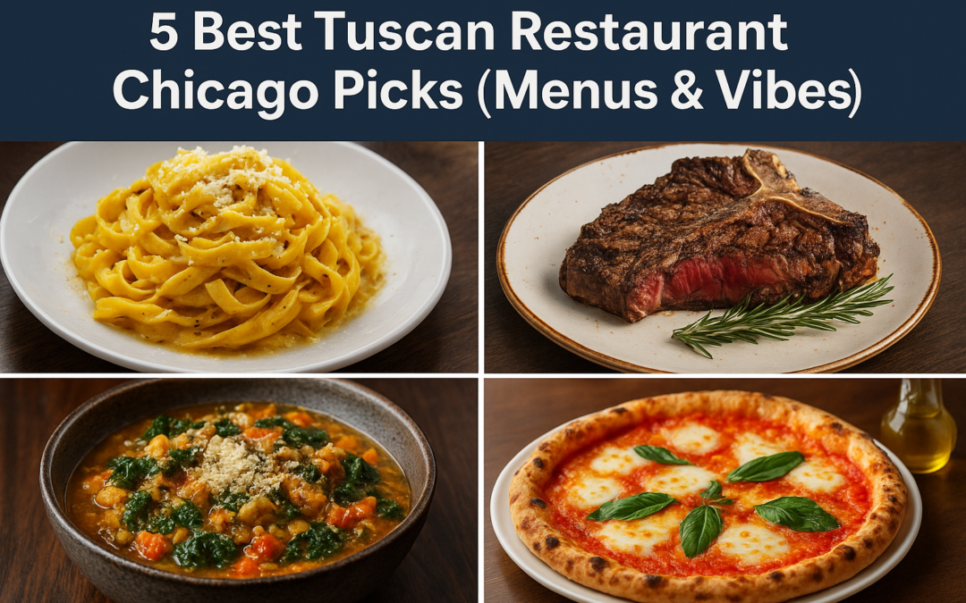 5 Best Tuscan Restaurant Chicago Picks (Menus & Vibes)