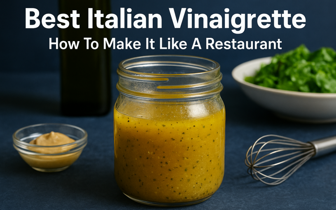 Best Italian Vinaigrette: How To Make It Like A Restaurant