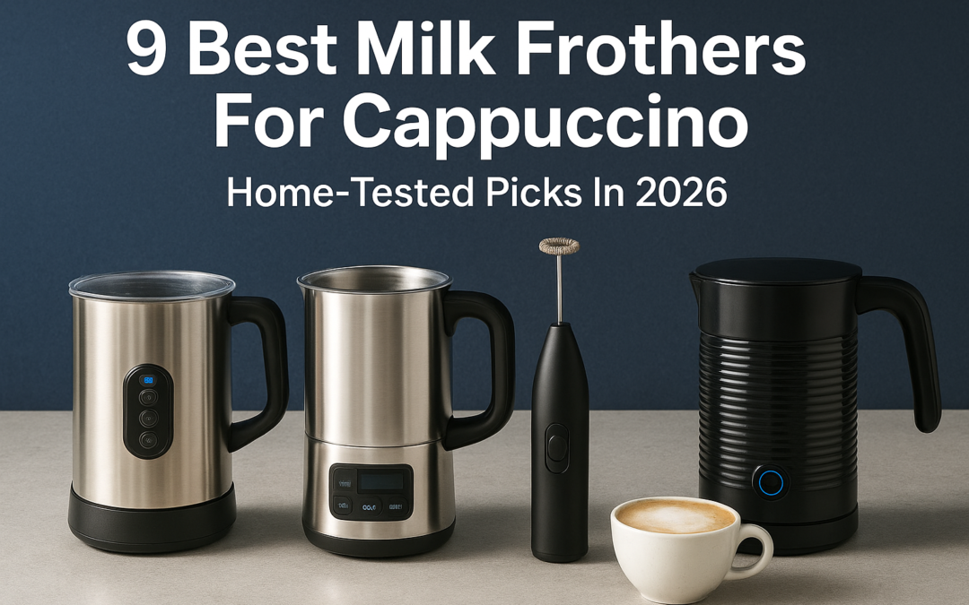 9 Best Milk Frothers For Cappuccino: Home-Tested Picks In 2026
