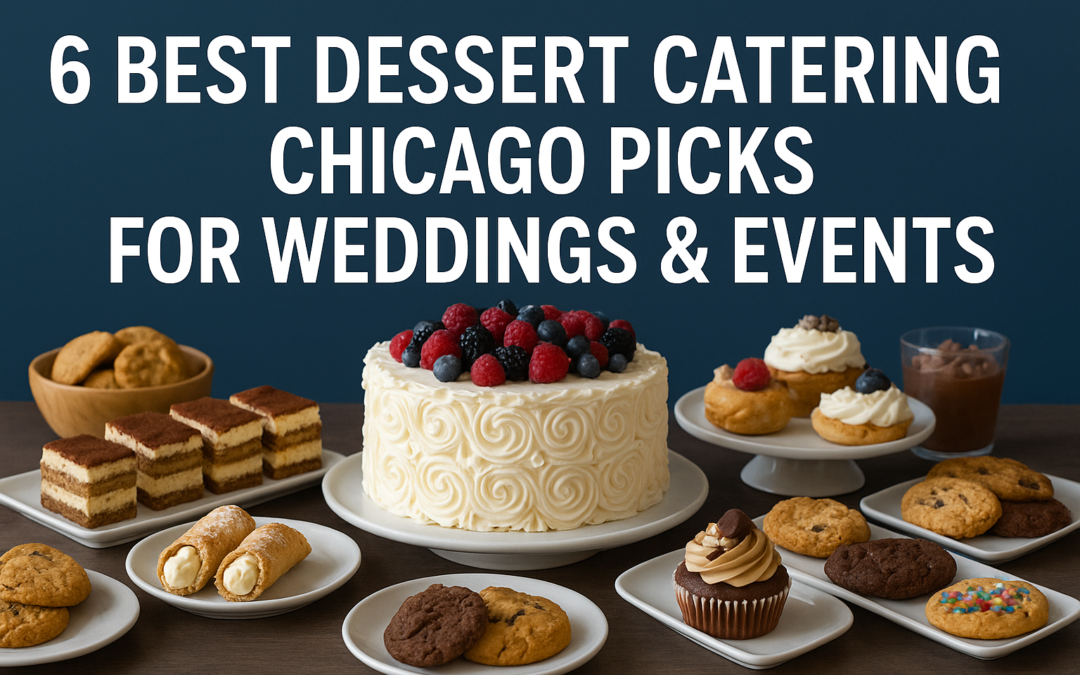6 Best Dessert Catering Chicago Picks for Weddings & Events