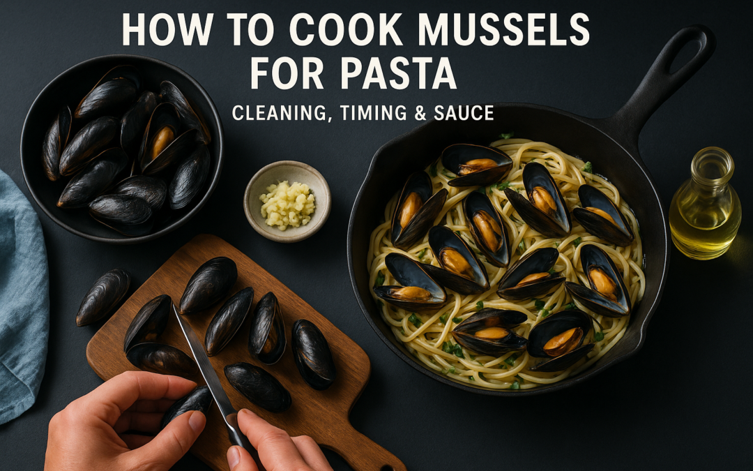 How To Cook Mussels For Pasta: Cleaning, Timing & Sauce
